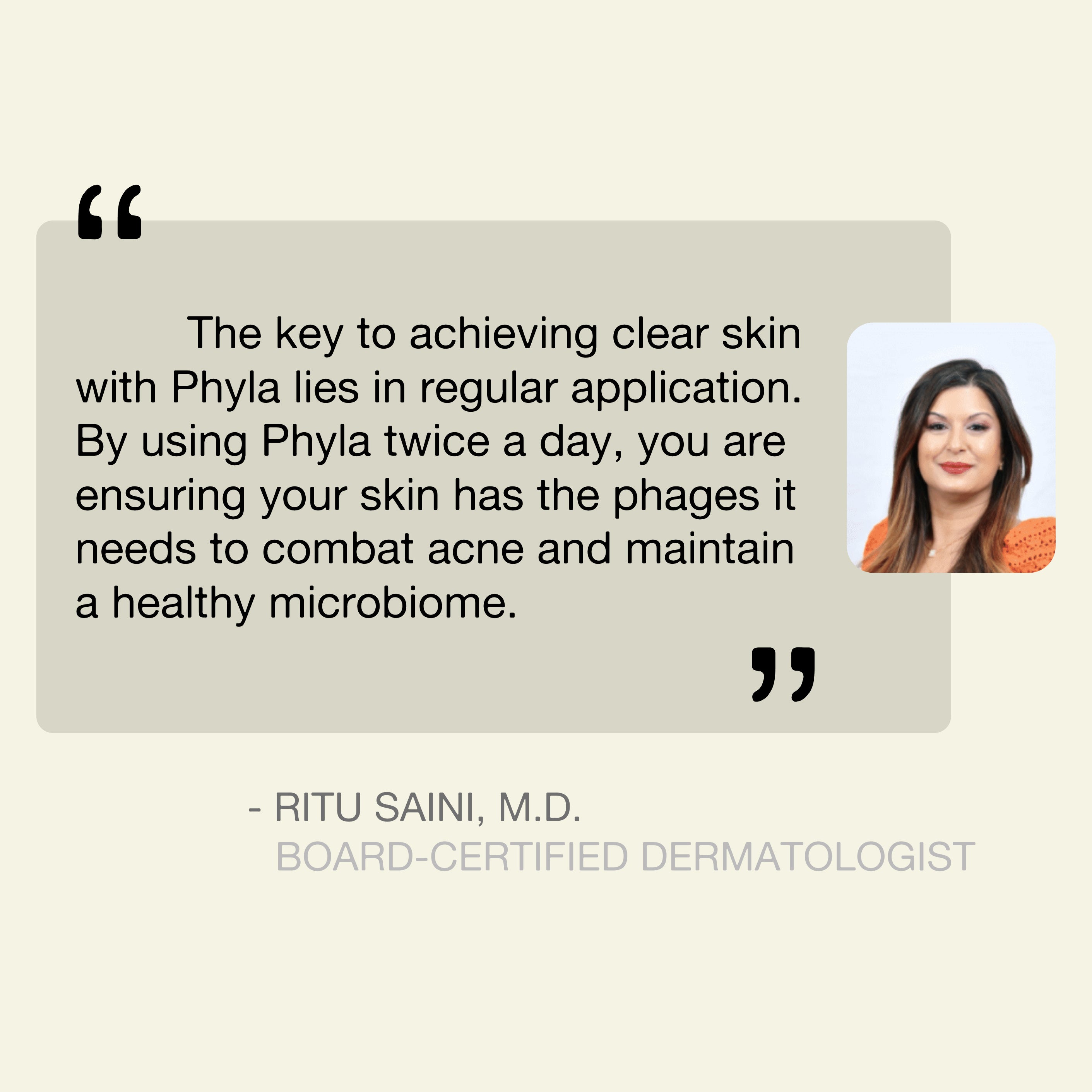 Acne Phage System Main Image