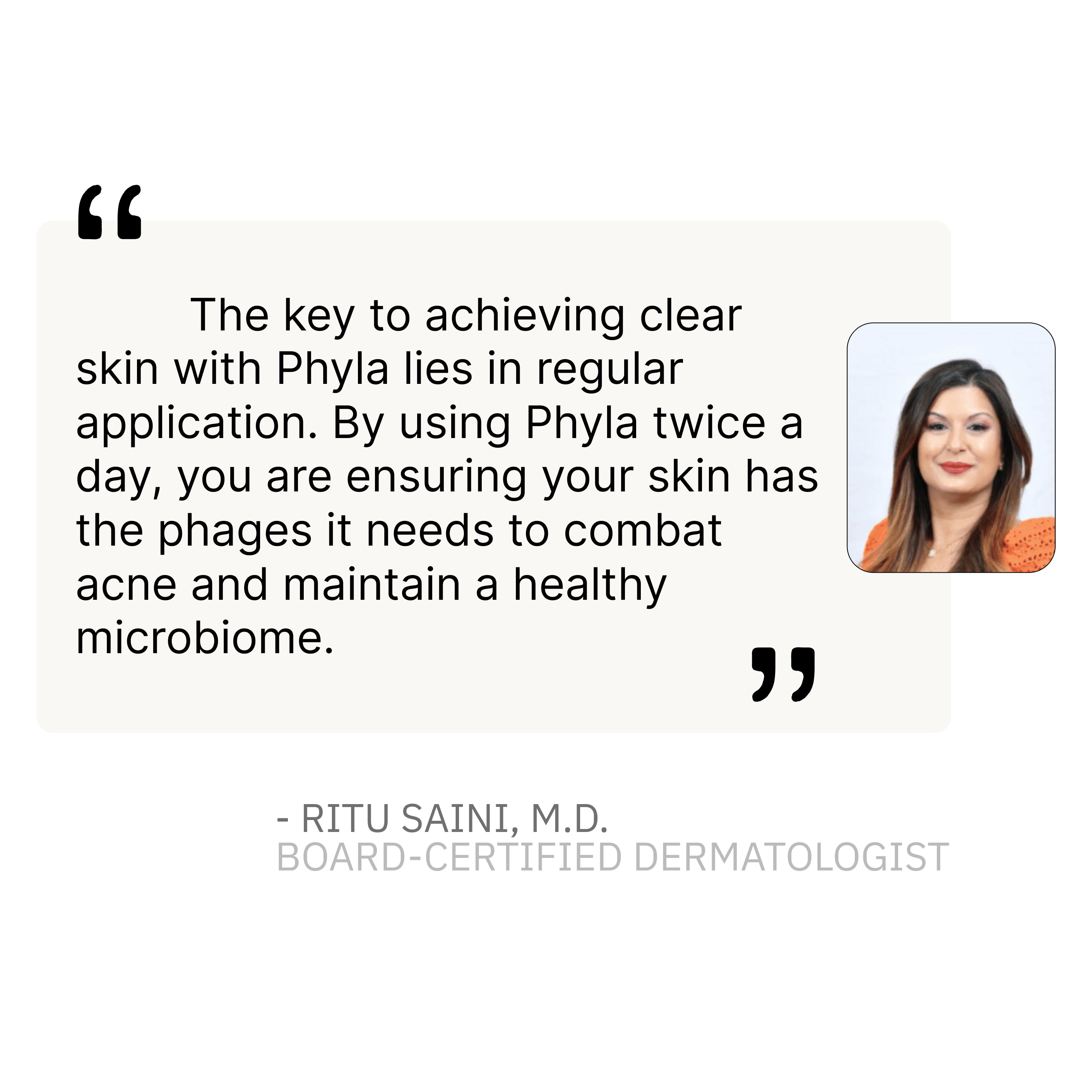Acne Phage System Main Image